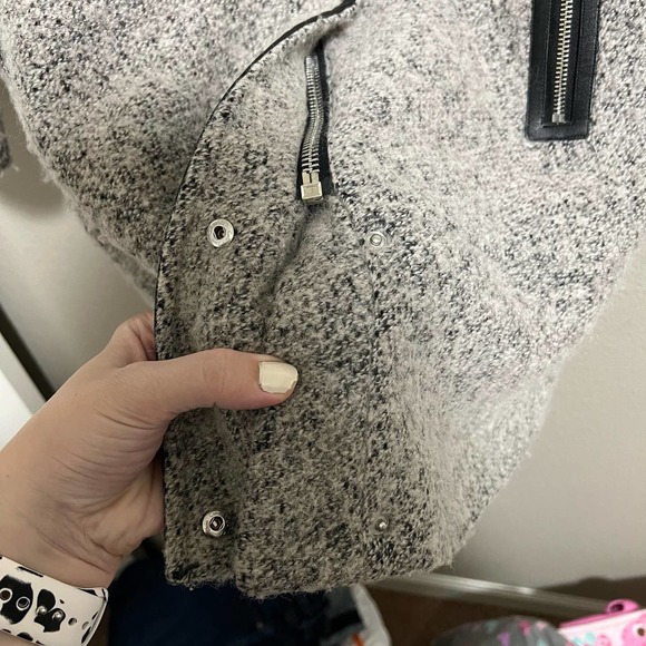 Calvin Klein Wool Blend Coat Size Medium - Picture 9 of 12